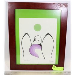 FREE SPIRIT INDIGENOUS FRAMED ART