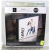 Image 1 : NEW IN BOX EBONY WOOD FINISH BACKLIT PHOTO FRAME