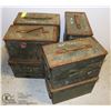 Image 1 : LOT OF 8  VINTAGE AMMO BOXES
