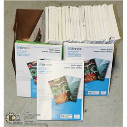 27 PACKS OF PREMIUM MATTE PHOTO PAPER 8 1/2" X 11"