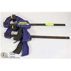 PAIR OF IRWIN CLICK GRIP CLAMPS