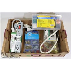 FLAT OF SURGE PROTECTOR, HEAT SHRINK TUBE SET,