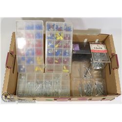 LOT OF PINS, TERMINALS, ACCESSORIES & MORE