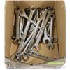 Image 1 : BOX OF WRENCHES VARIOUS SIZES & BRANDS