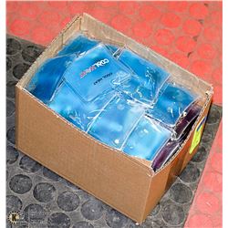 CASE OF 70 NEW INDIVIDUAL HEAT PADS.