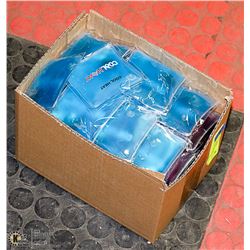 CASE OF 70 NEW INDIVIDUAL HEAT PADS.