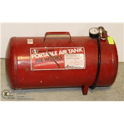 PORTABLE AIR TANK WITH GAUGE