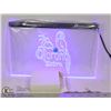 Image 1 : LIGHTED NEON BLUE "CORONA EXTRA" PARROT
