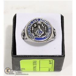 FREE MASONS MENS RING SIZE 11