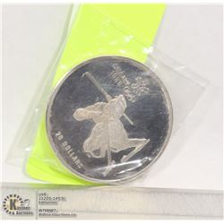 1988 20$ OLYMPIC COIN #4 BIATHLON