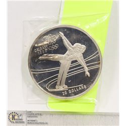 1988 20$ OLYMPIC COIN #7 FIGURE SKATING