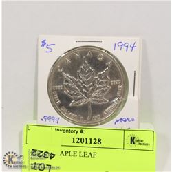 1994 5$  MAPLE LEAF
