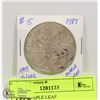 Image 1 : 1989 5$  MAPLE LEAF
