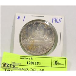 1965 1$ SILVER  DOLLAR