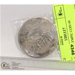 1974 10$ OLYMPIC COIN #9 LACROSSE