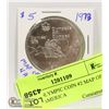 Image 1 : 1976 5$ OLYMPIC COIN #2 MAP OF NORTH AMERICA