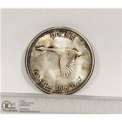 1867 - 1967 SILVER DOLLAR