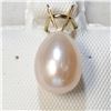 Image 1 : 14K YELLOW GOLD PEARL  PENDANT