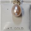 Image 2 : 14K YELLOW GOLD PEARL  PENDANT