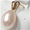 Image 3 : 14K YELLOW GOLD PEARL  PENDANT