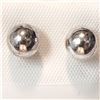 Image 1 : SILVER PEARL REVERSIBLE REVERSABLE EARRINGS