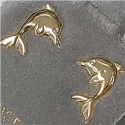 14K YELLOW GOLD SCREWBACK EARRINGS