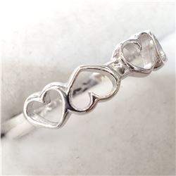 SILVER  RING (~SIZE 6)