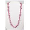 Image 1 : #9-DARK PINK SEA SHELL PEARL NECKLACE 8mm/15"