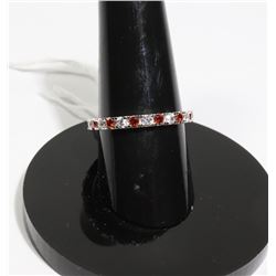 #107-CUBIC ZIRCONIA RING SIZE 7