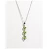 Image 1 : #127-CUBIC ZIRCONIA NECKLACE/PENDANT