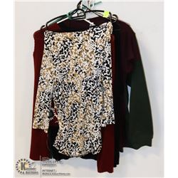 LOT OF 10 NEW WOMENS SHIRTS ASSORTED SIZES