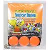 Image 1 : BOX WITH 12 42G DRUMS OF TOXIC WASTE SOUR CANDYS