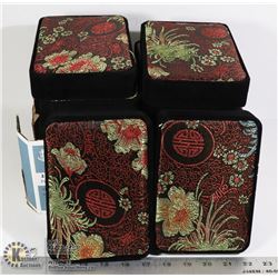 14 EMPTY BOXES FOR JEWELRY