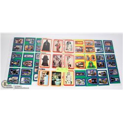 STAR WARS 1977-1980 COLLECTOR CARDS STICKERS.