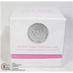 OCEANE PINK PEARL COLLAGEN FACE & NECK MASK