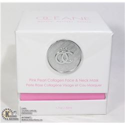 OCEANE PINK PEARL COLLAGEN FACE & NECK MASK