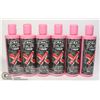 Image 1 : 6 BOTTLE OF CRAZY COLOR RED SHAMPOO