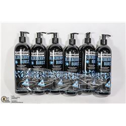 CASE OF 6 SHAMPOOHEADS BLUEBERRY BURST 500ML