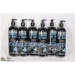 CASE OF 6 SHAMPOOHEADS BLUEBERRY BURST 500ML