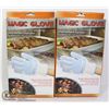 Image 1 : LOT OF TWO NEW MAGIC GLOVE HOT SURFACE