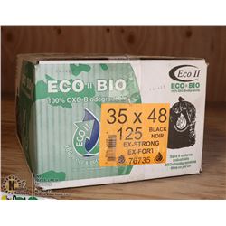 CASE OF 35" X 48" BLACK GARBAGE BAGS