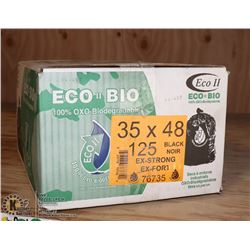 CASE OF 35" X 48" BLACK GARBAGE BAGS