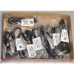 6 FOOT POWER CABLES LOT OF 8