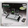 Image 1 : IHOME CHARGING STATION FOR IPHONE IPOD BLACK BERRY