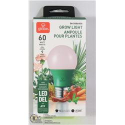 NEW LED GROW LIGHT BULB (A19, STANDARD FITTING)