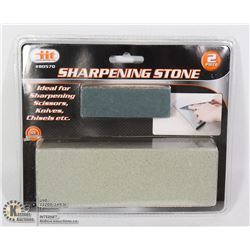 NEW 2PC SHARPENING STONE SET