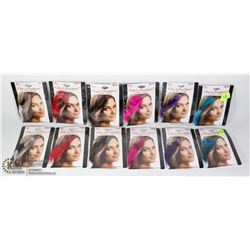 BUNDLE OF 12 CLIP-N-FEATHERS