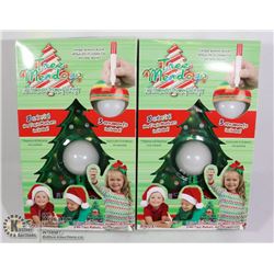 LOT OF 2 TREE MENDOUS ORNAMENT CRAFT SET