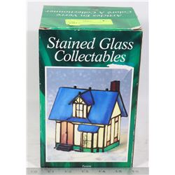 STAINED GLASS COLLECTIBLE - LIGHTS UP
