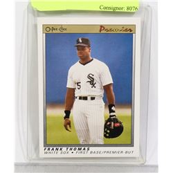 1991 FRANK THOMAS ROOKIE CARD